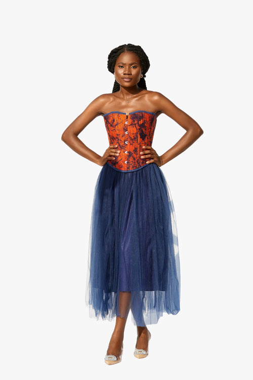 IBBY TIE DYE CORSET TOP