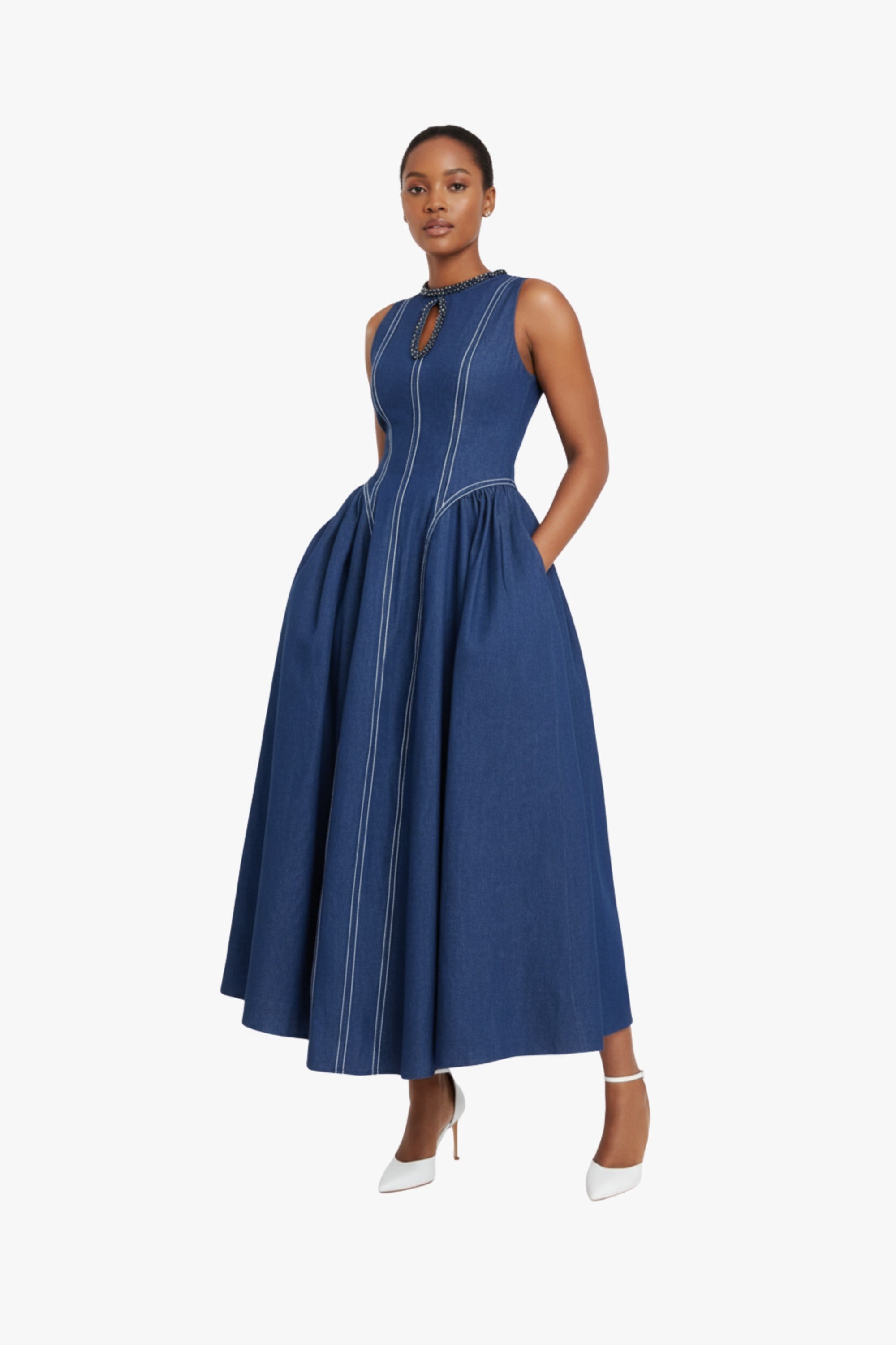 KORA DENIM DRESS